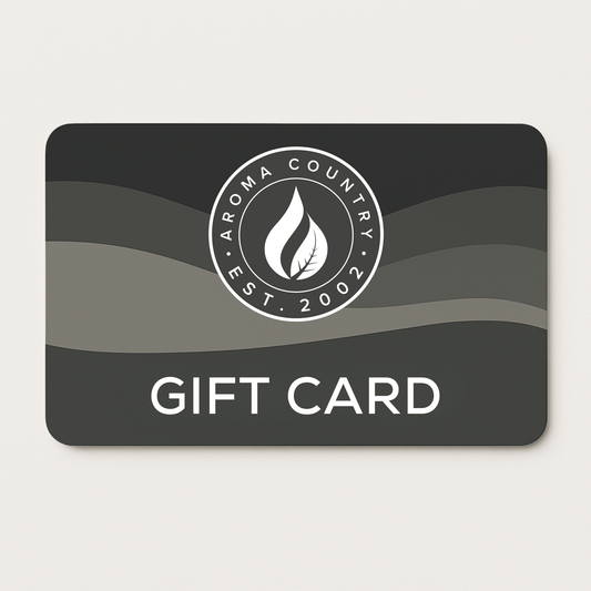 Aroma Country gift card—perfect for luxury diffusers, fragrance oils, and refined home fragrance gifts